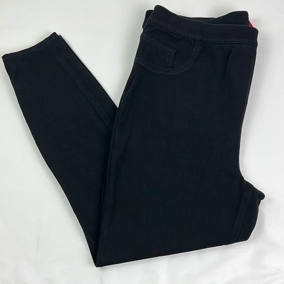 Spanx Women’s 2X Pull-on Black Stretchy Legging Jean - Picture 1 of 9